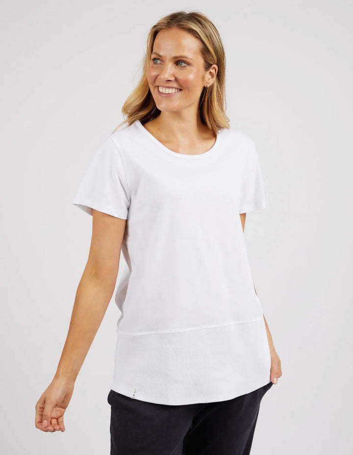 Elm Rib Short Sleeve Tee