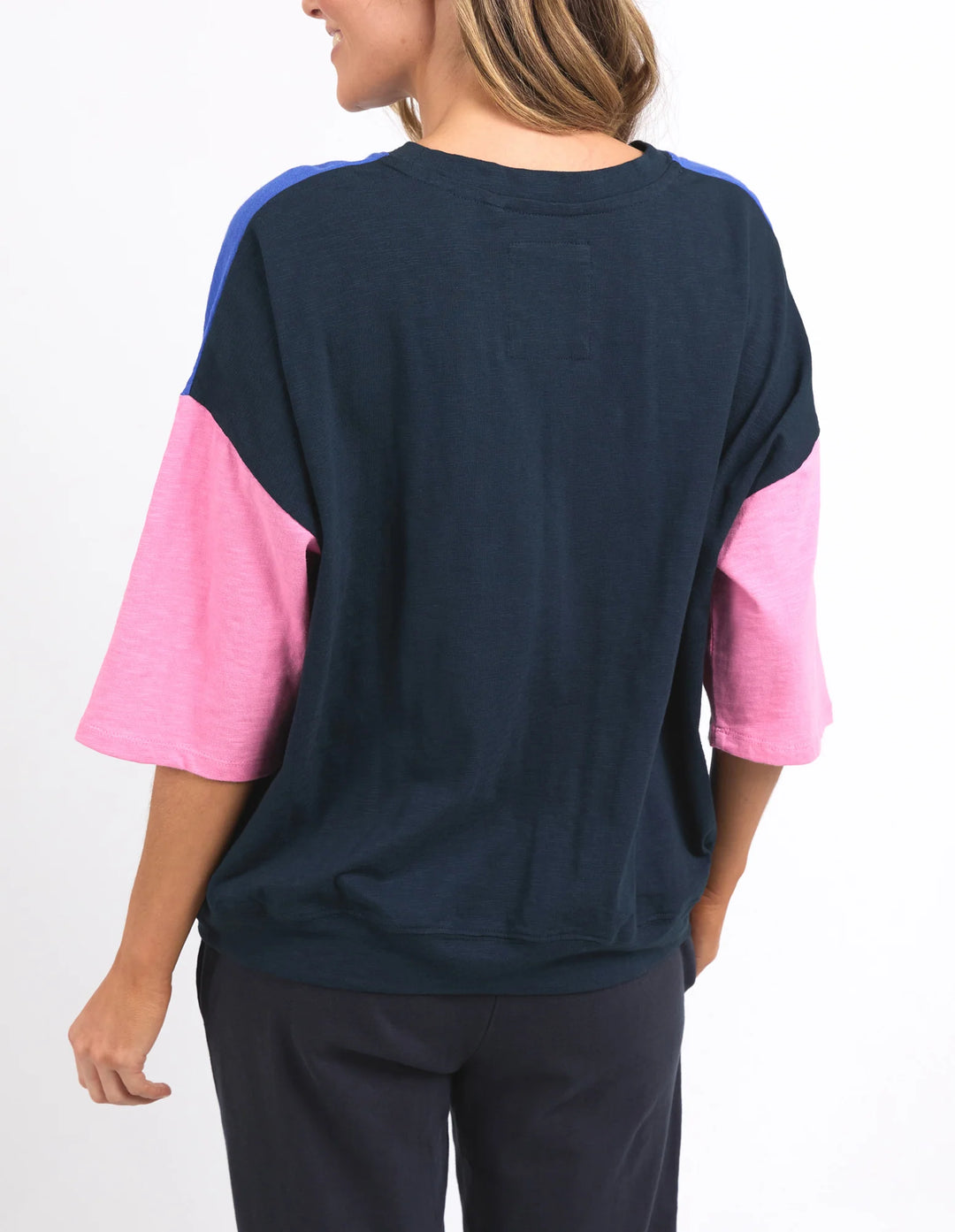 Elm Maize Colour Block Sweat