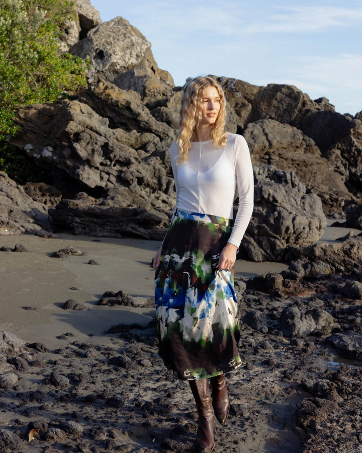 Neris Mesh Encore Top