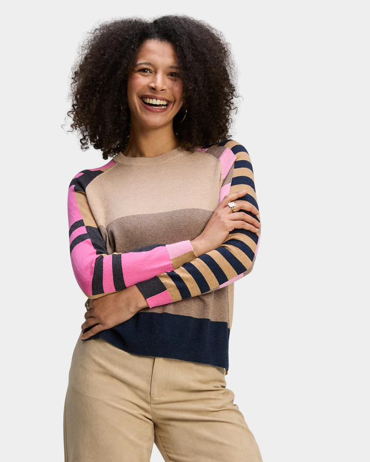 Zaket &amp; Plover Colour Block Jumper