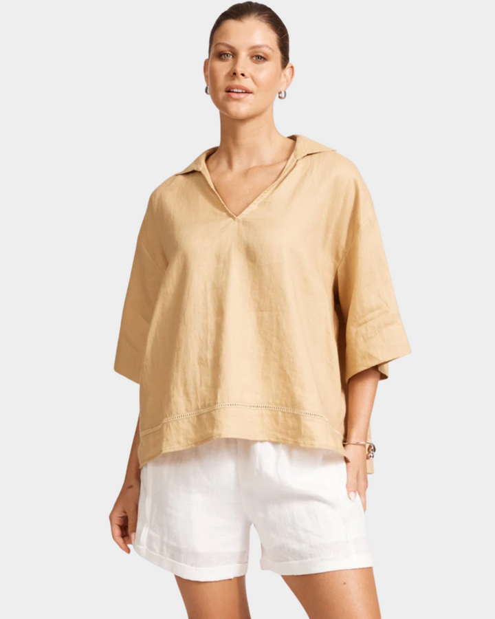 eb & ive Miramar Collared Top