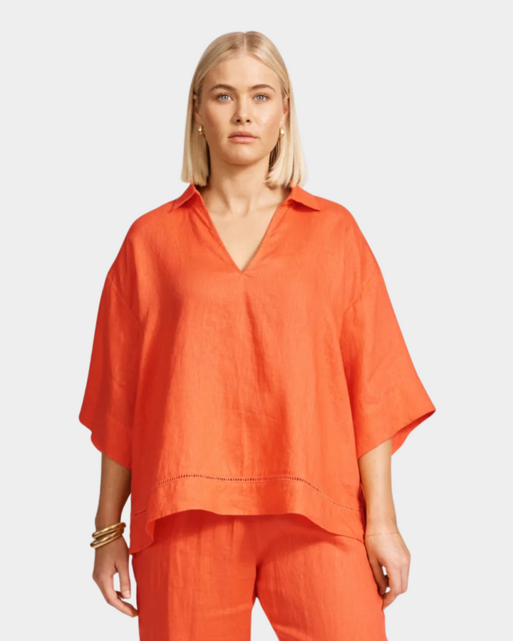 eb & ive Miramar Collared Top