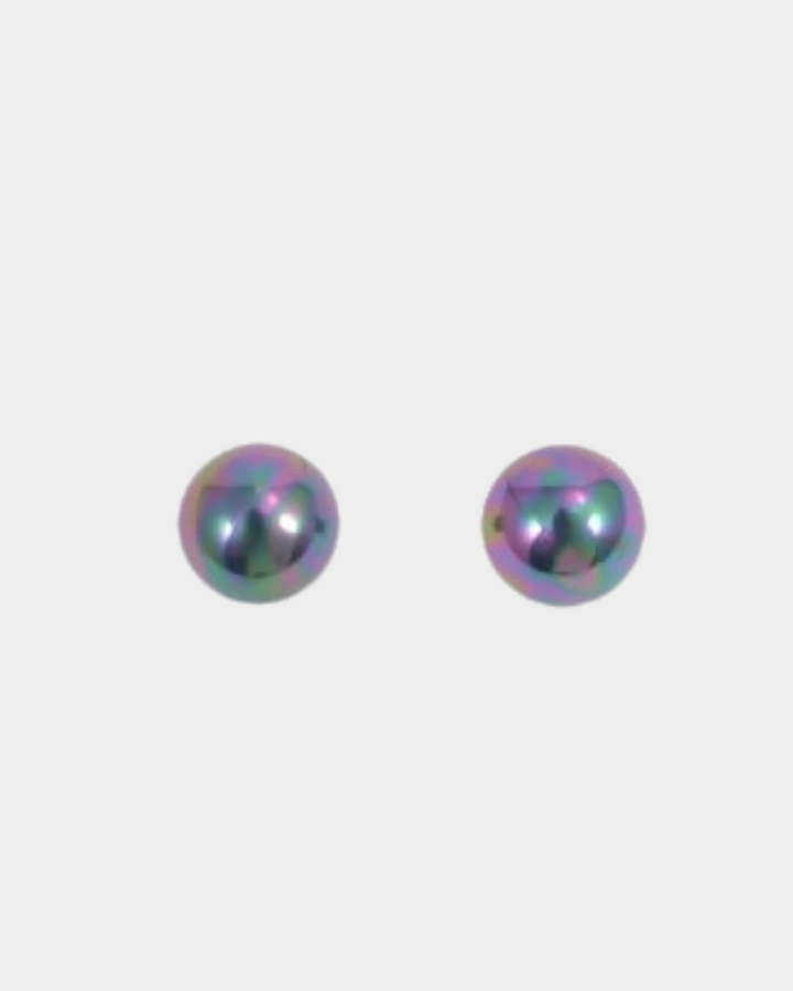 Kiwicraft  Pearl Studs Black