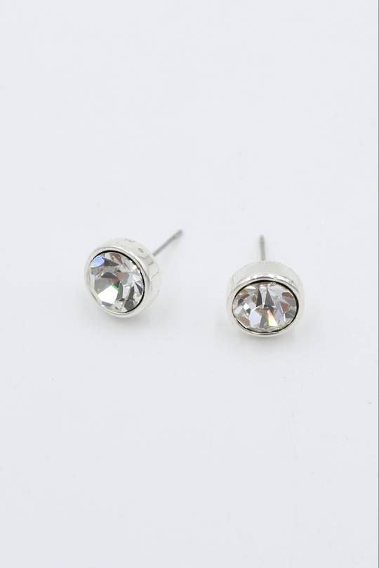 Beau Carson Silver Stud Earrings