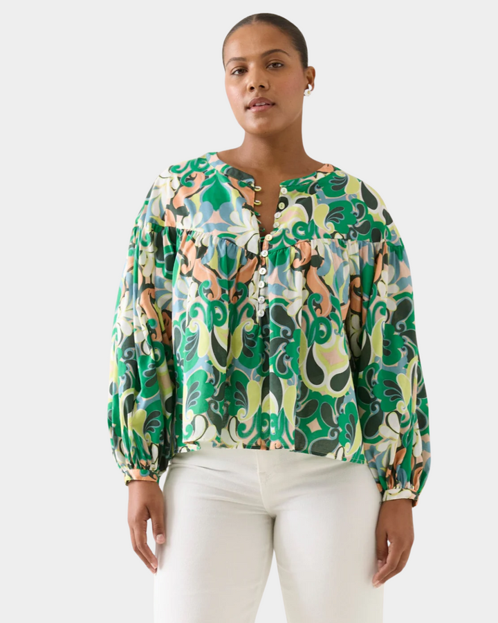 Isle of Mine Aurora Button blouse