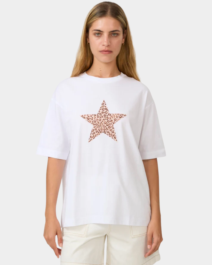 Stella &amp; Gemma Porter Tee White Star