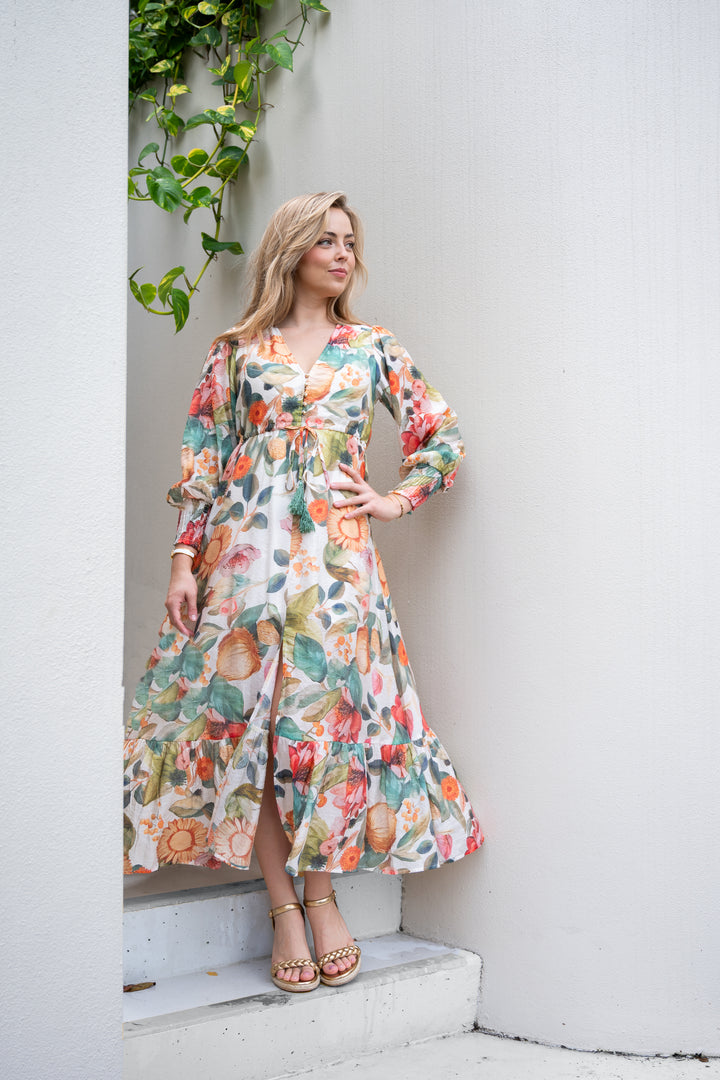 Fria Selma Long Sleeve Dress