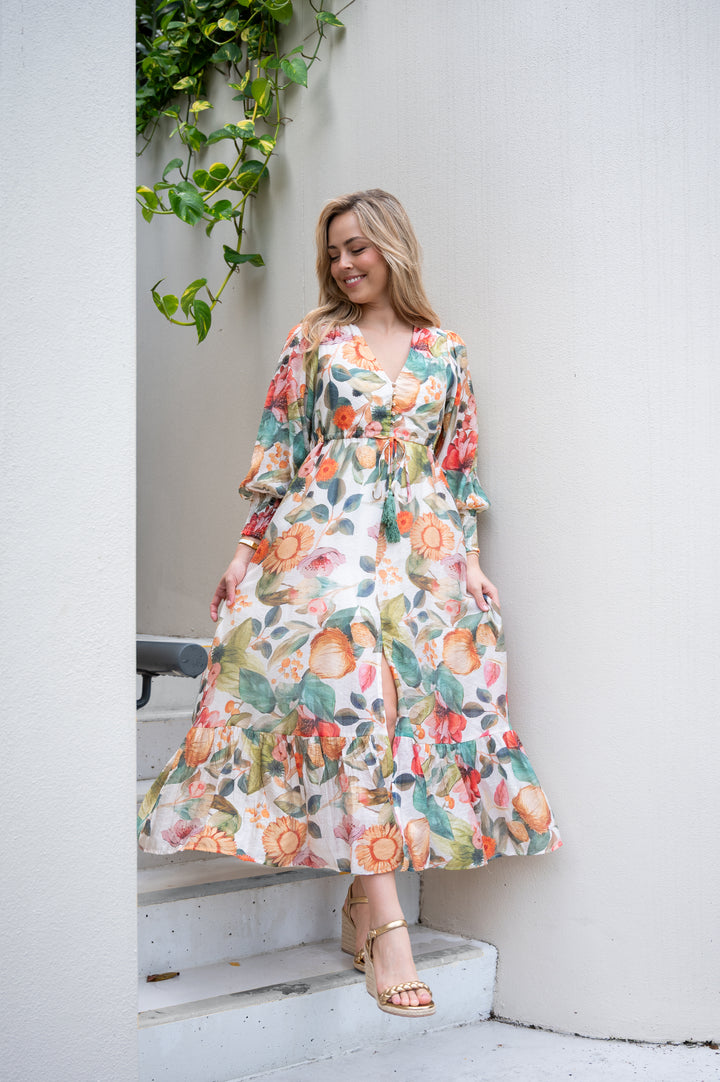 Fria Selma Long Sleeve Dress