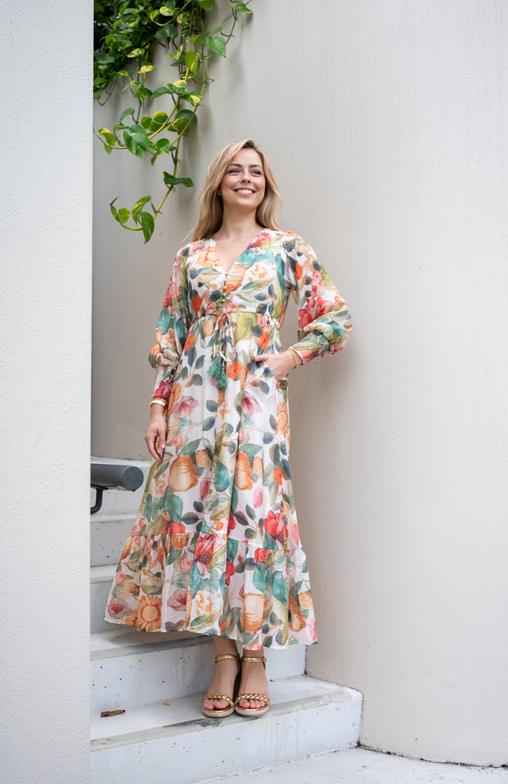 Fria Selma Long Sleeve Dress