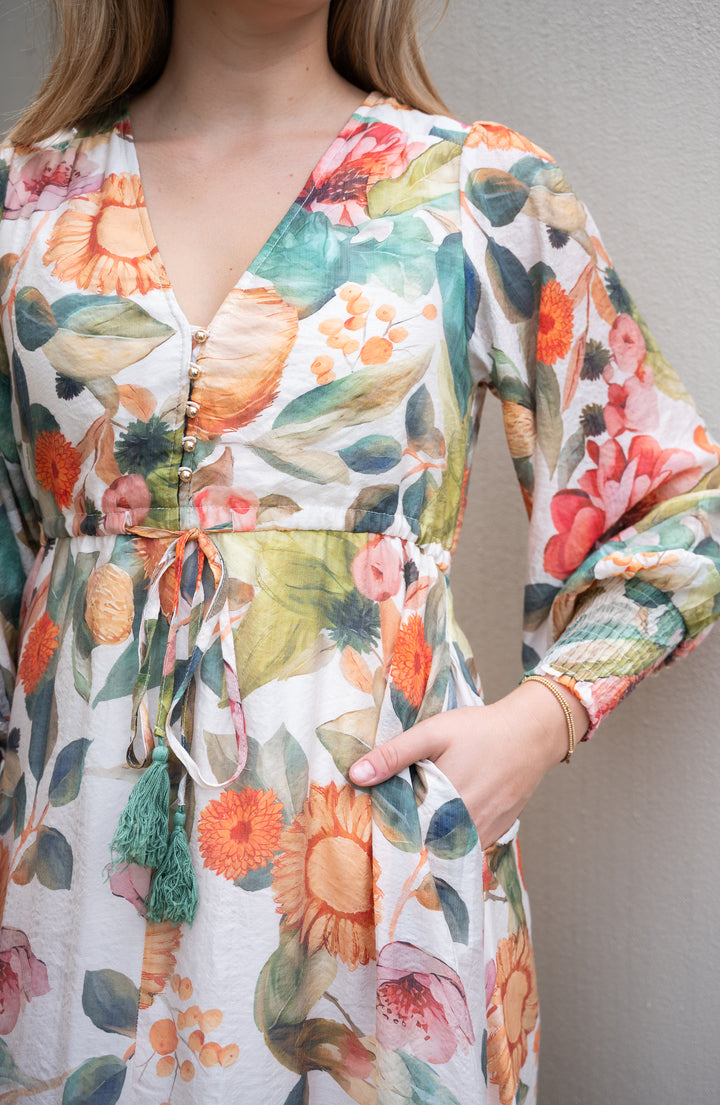 Fria Selma Long Sleeve Dress
