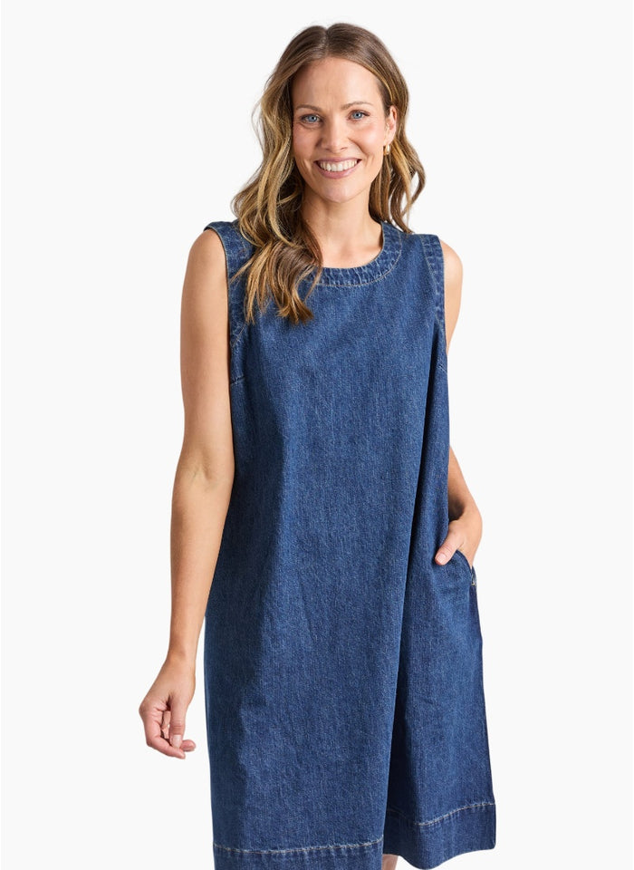 Elm Sonny Denim Dress