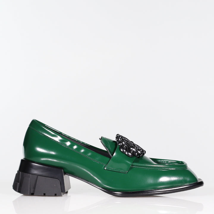 Minx Empire Loafer - Forest Oil