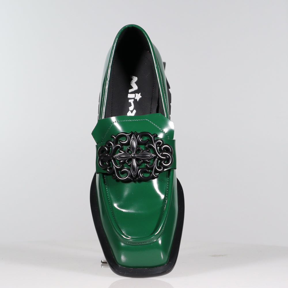 Minx Empire Loafer - Forest Oil