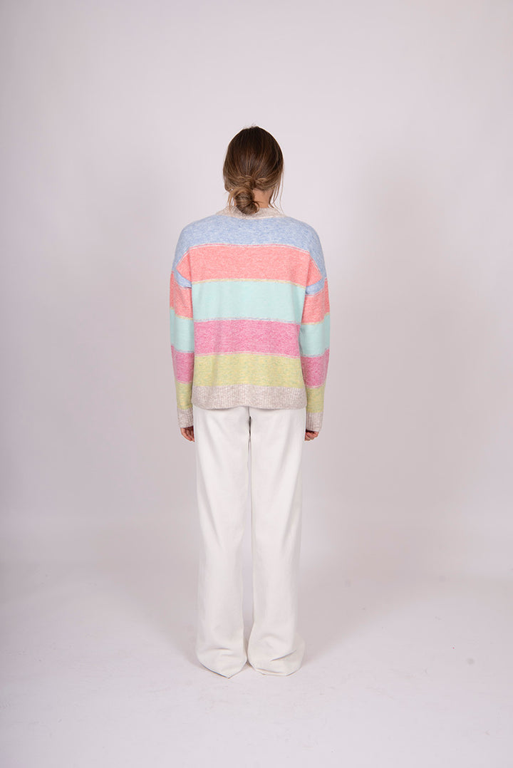 Fields Multi Stripe Pullover