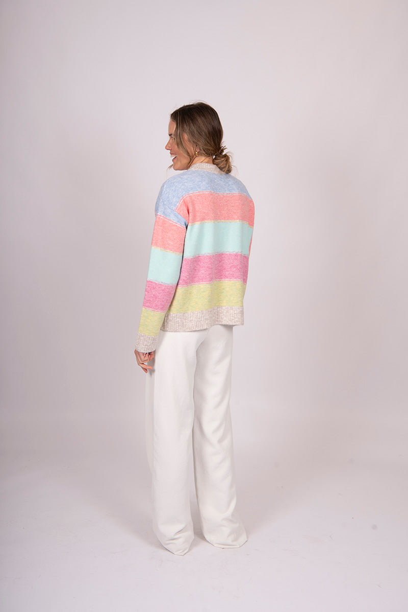 Fields Multi Stripe Pullover