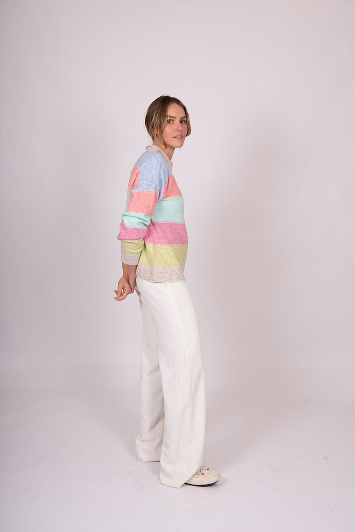 Fields Multi Stripe Pullover