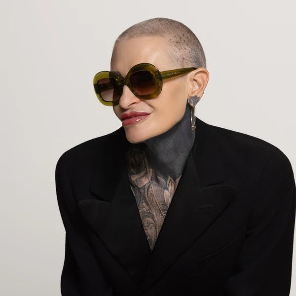 Happy To Sit On Your  Face Lila Glasses