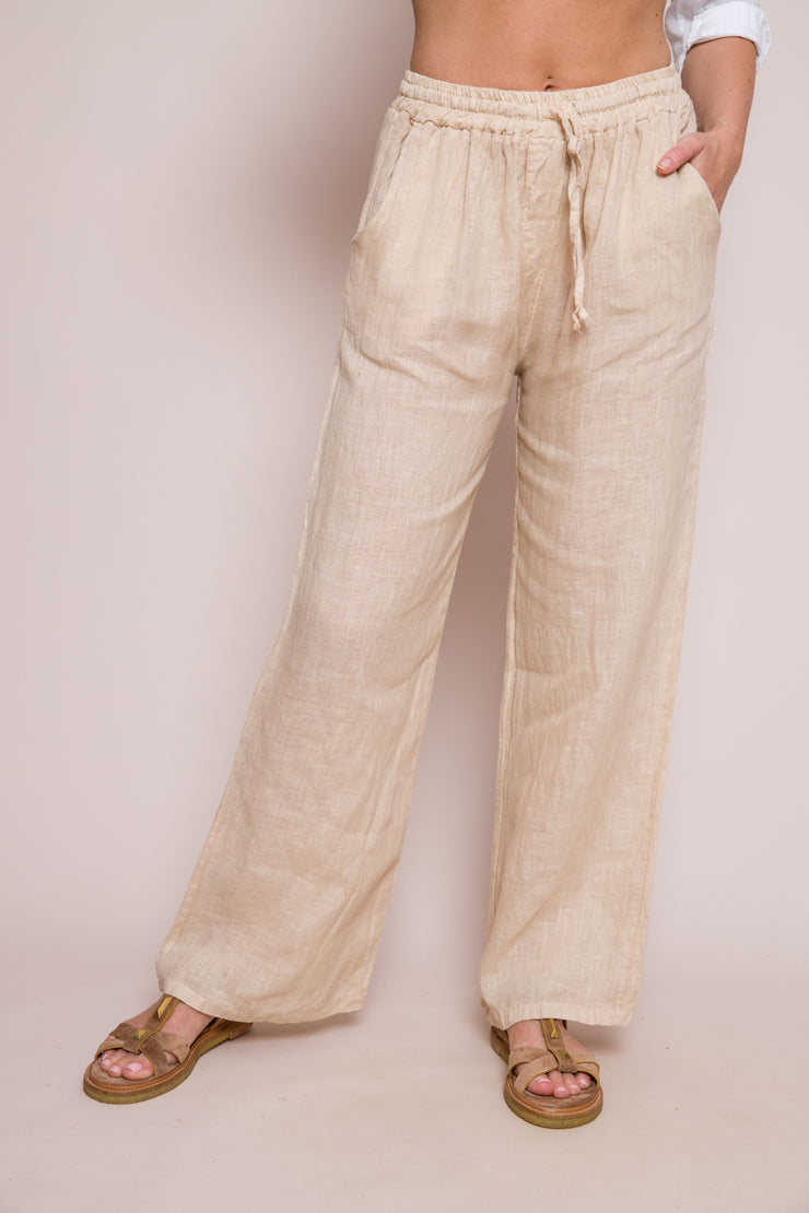 Suzy D Lauren Linen Pant