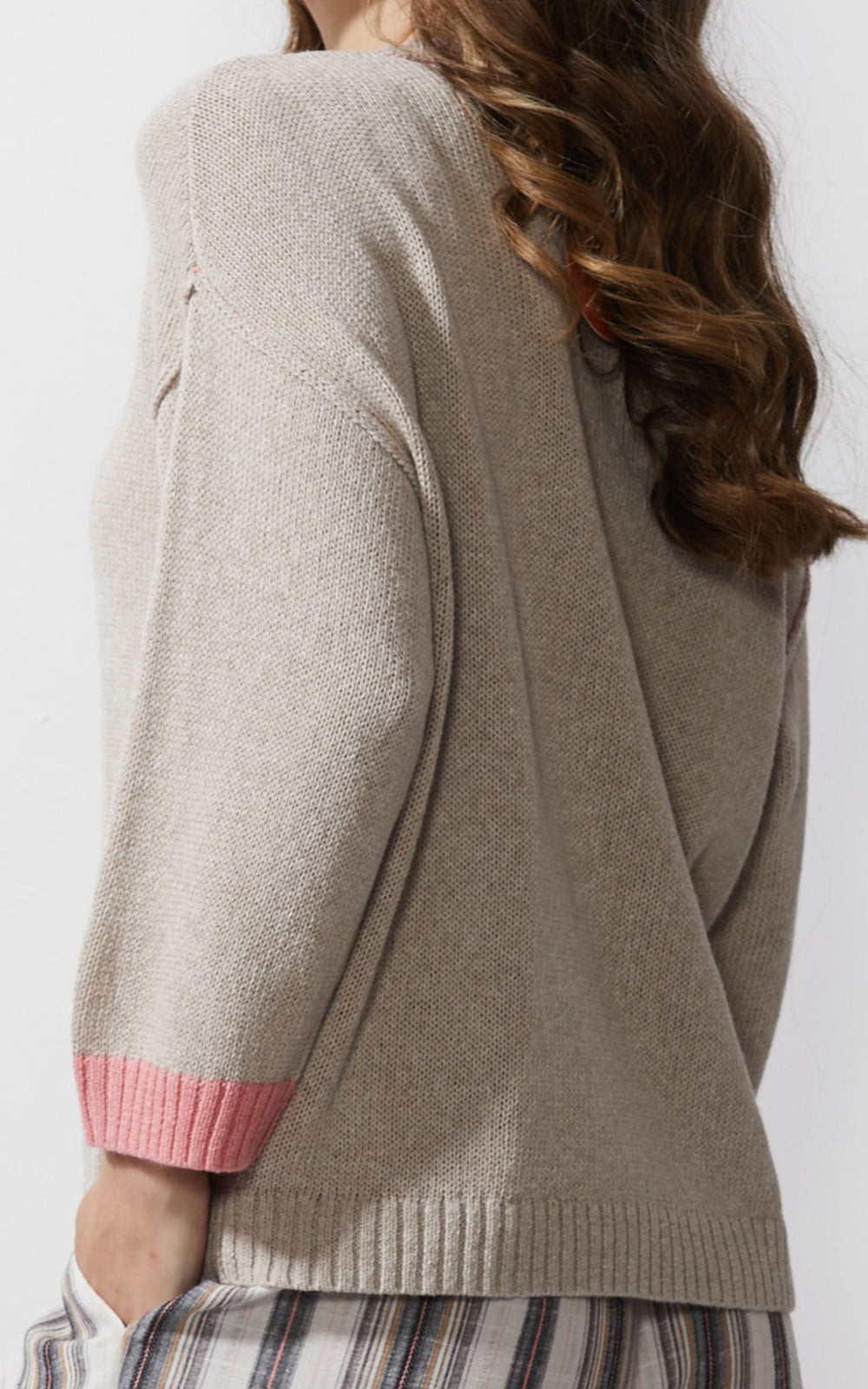 ld + co Chunky Linen Cardi