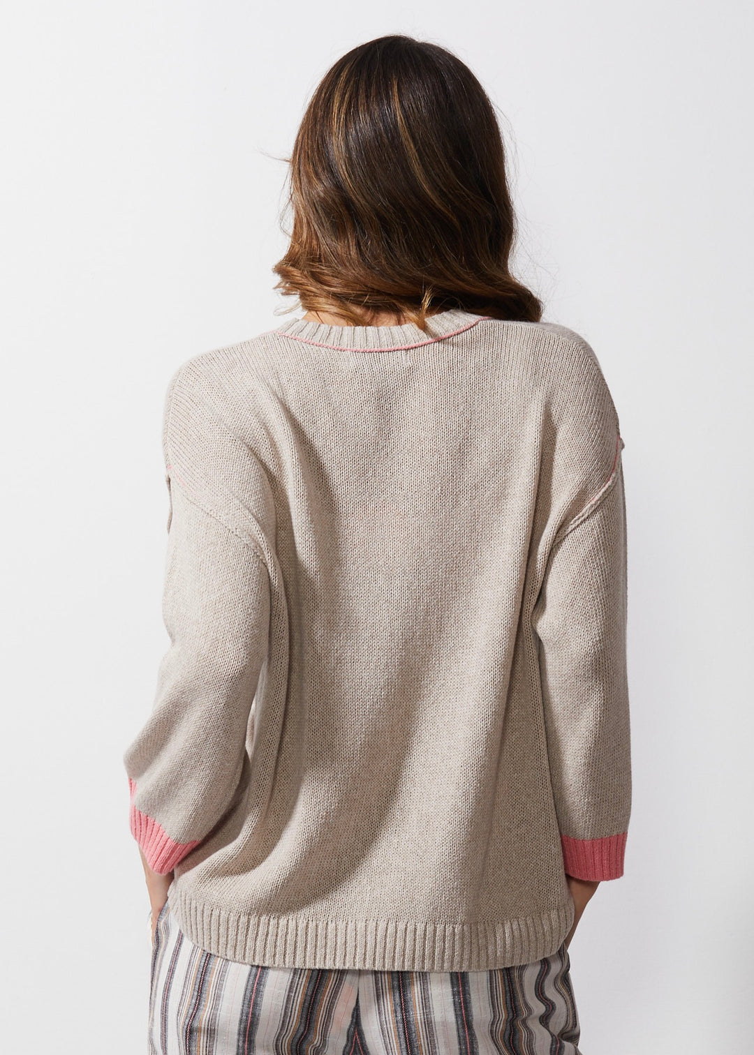 ld + co Chunky Linen Cardi