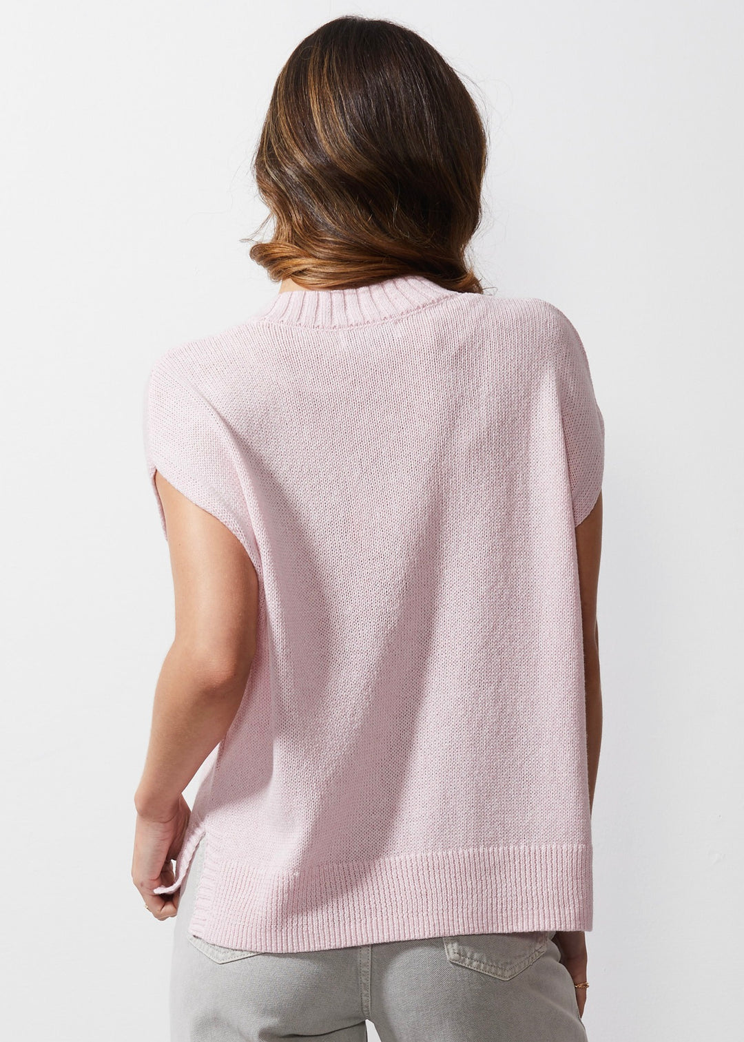 ld + co Chunky Linen Vest