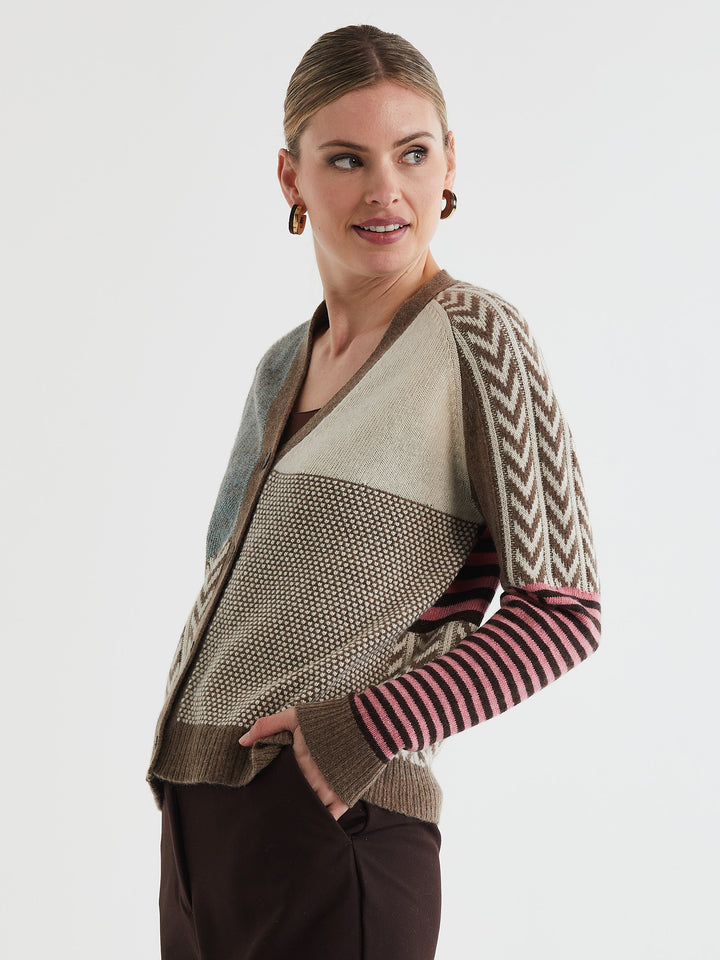 ld + co Textured Cardigan