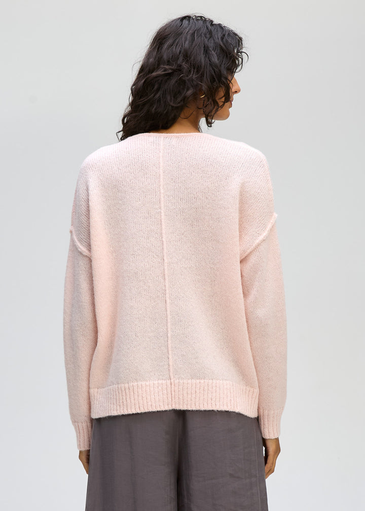 ld & co Fluffy V Neck Jumper