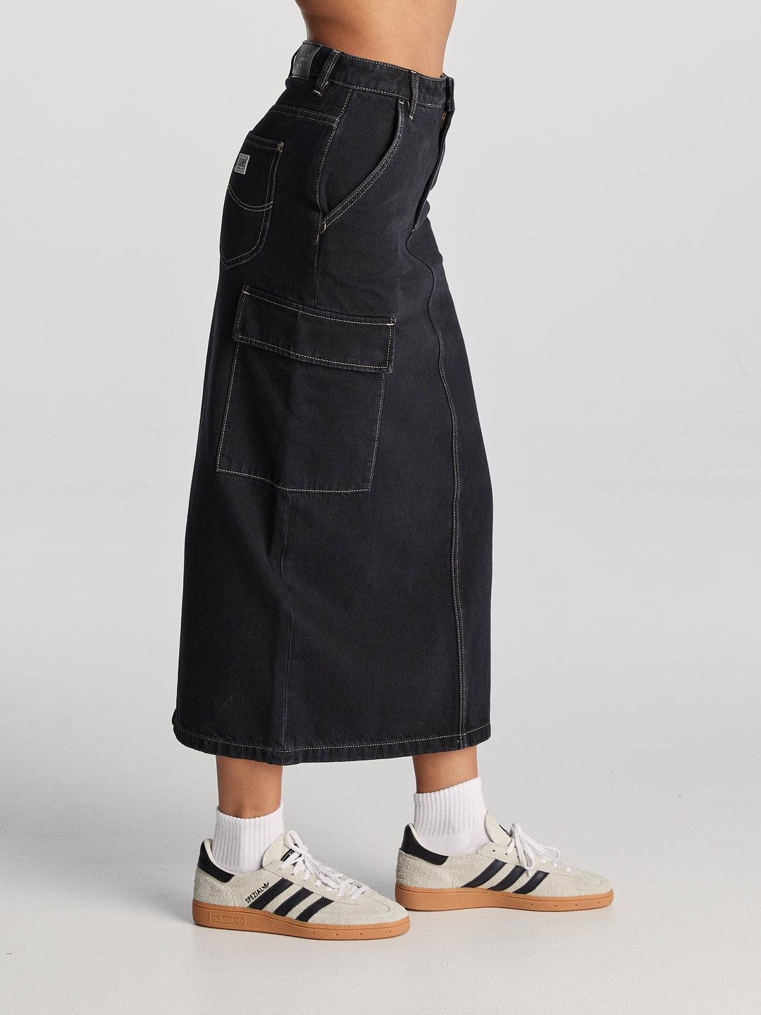 Lee Cargo Midi Throwback Skirt