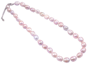 Kiwicraft Purple Irregular Freshwater Pearl Necklace