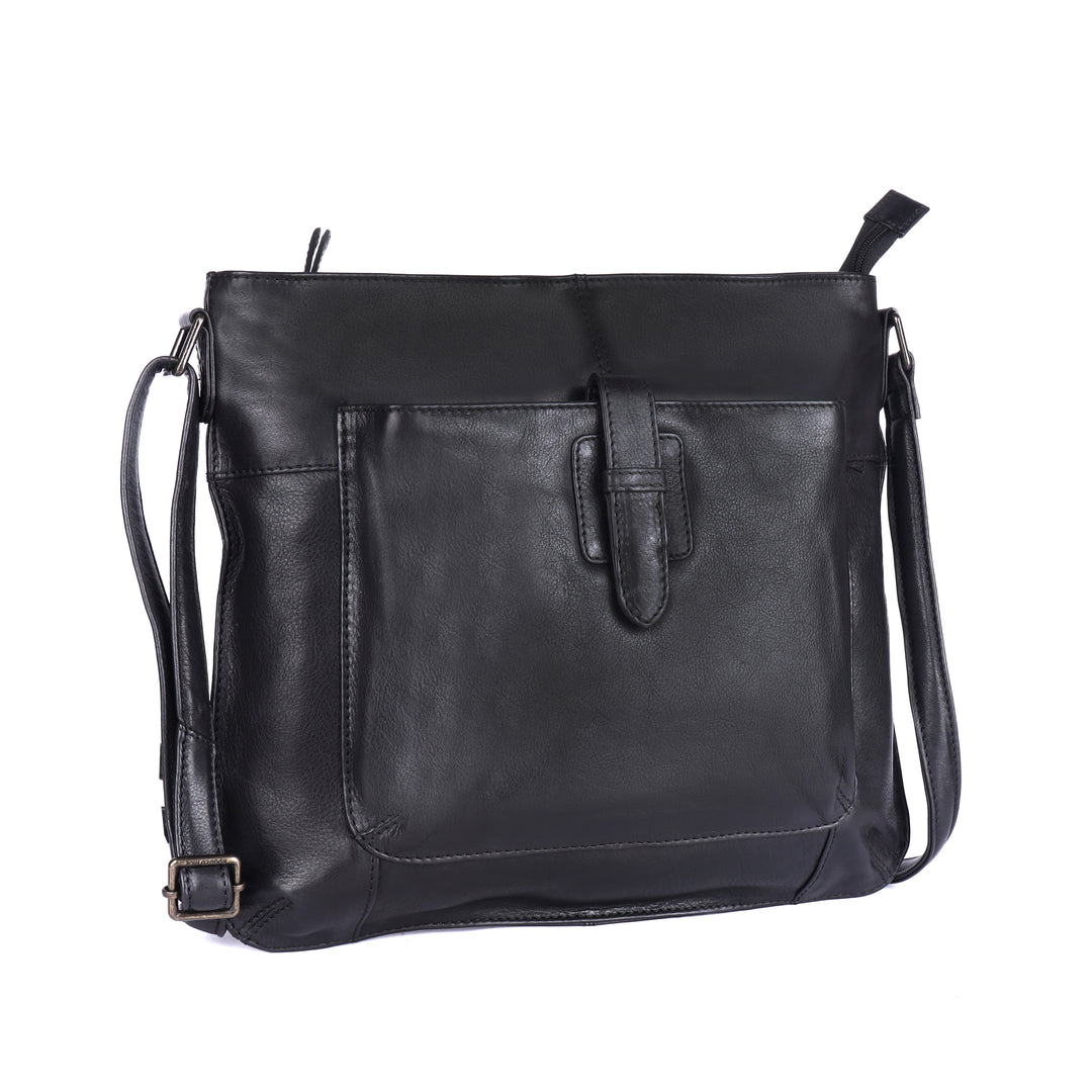 Rugged Hide Petunia Crossbody Bag