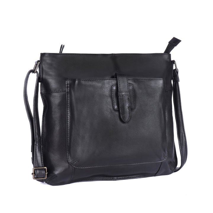 Rugged Hide Petunia Crossbody Bag