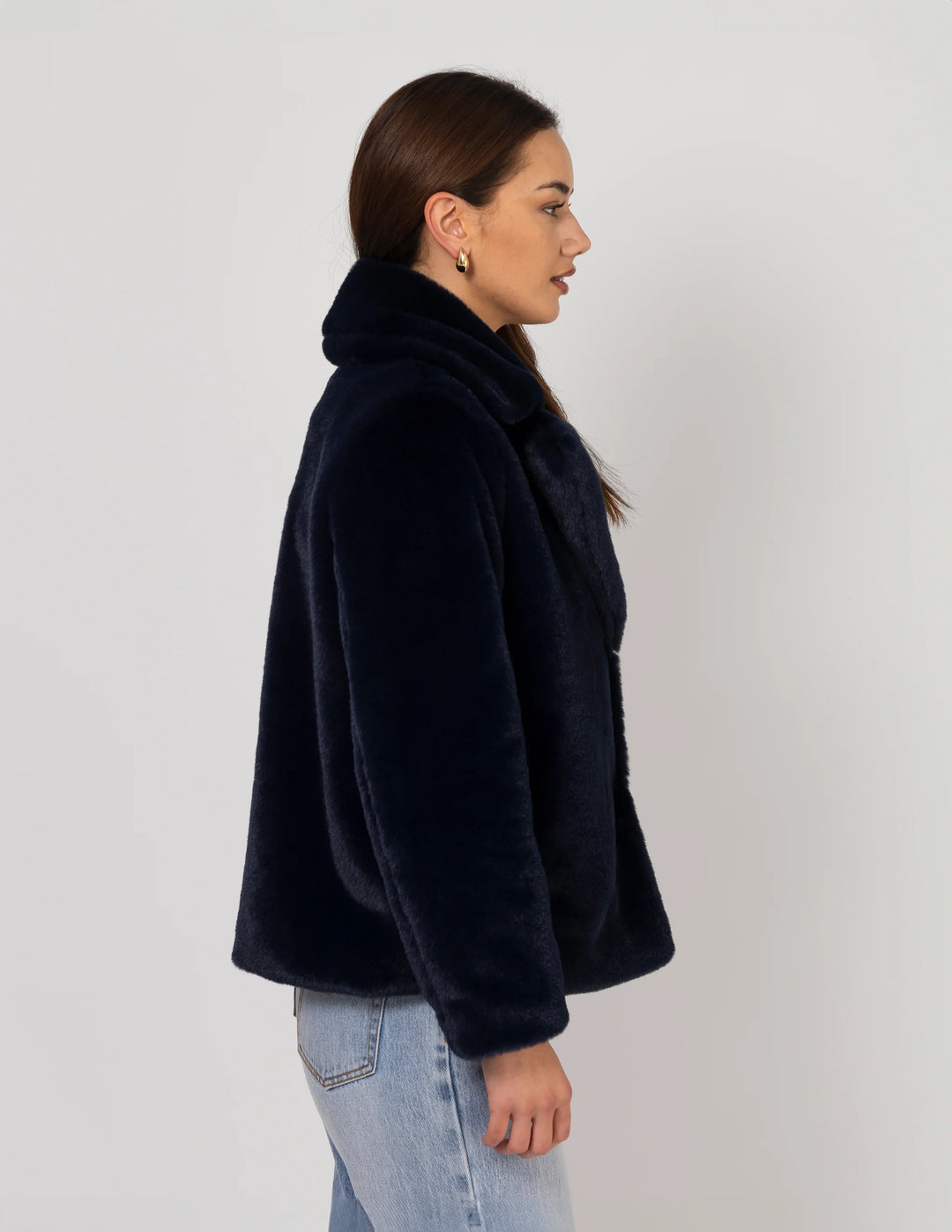 Stella + Gemma Britta Fur Jacket
