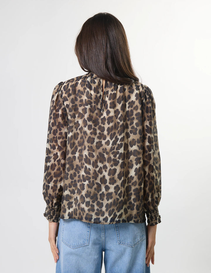 Stella + Gemma Sylvie Blouse Leopardess