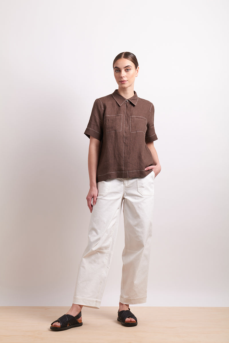 Neris In Contrast Shirt