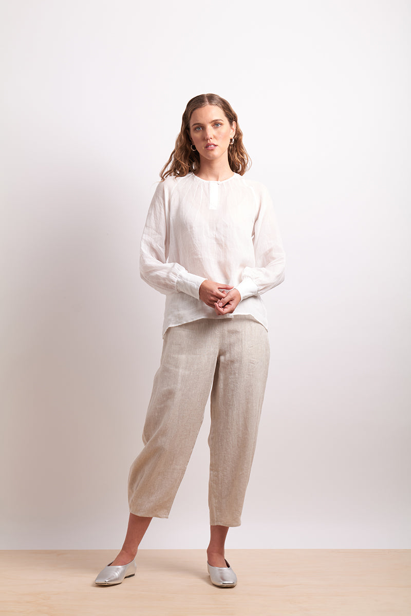 Neris Pin Tuck Blouse