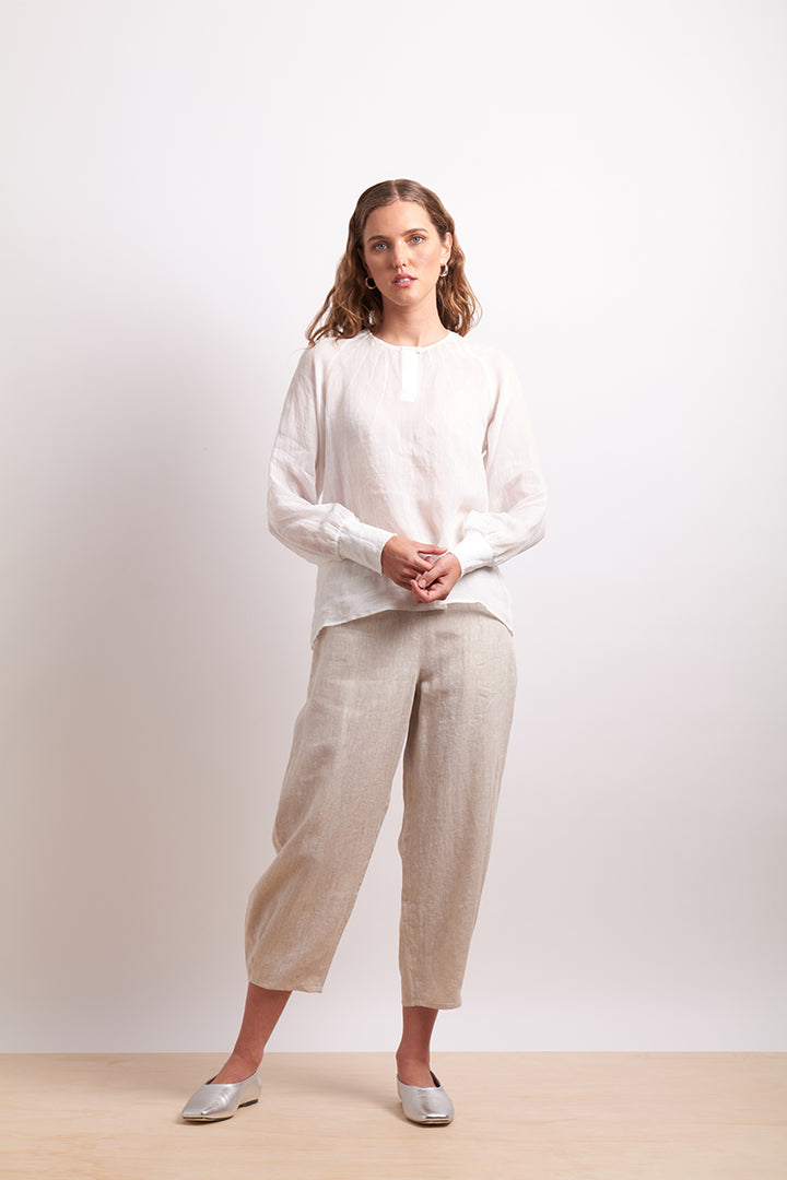 Neris Pin Tuck Blouse