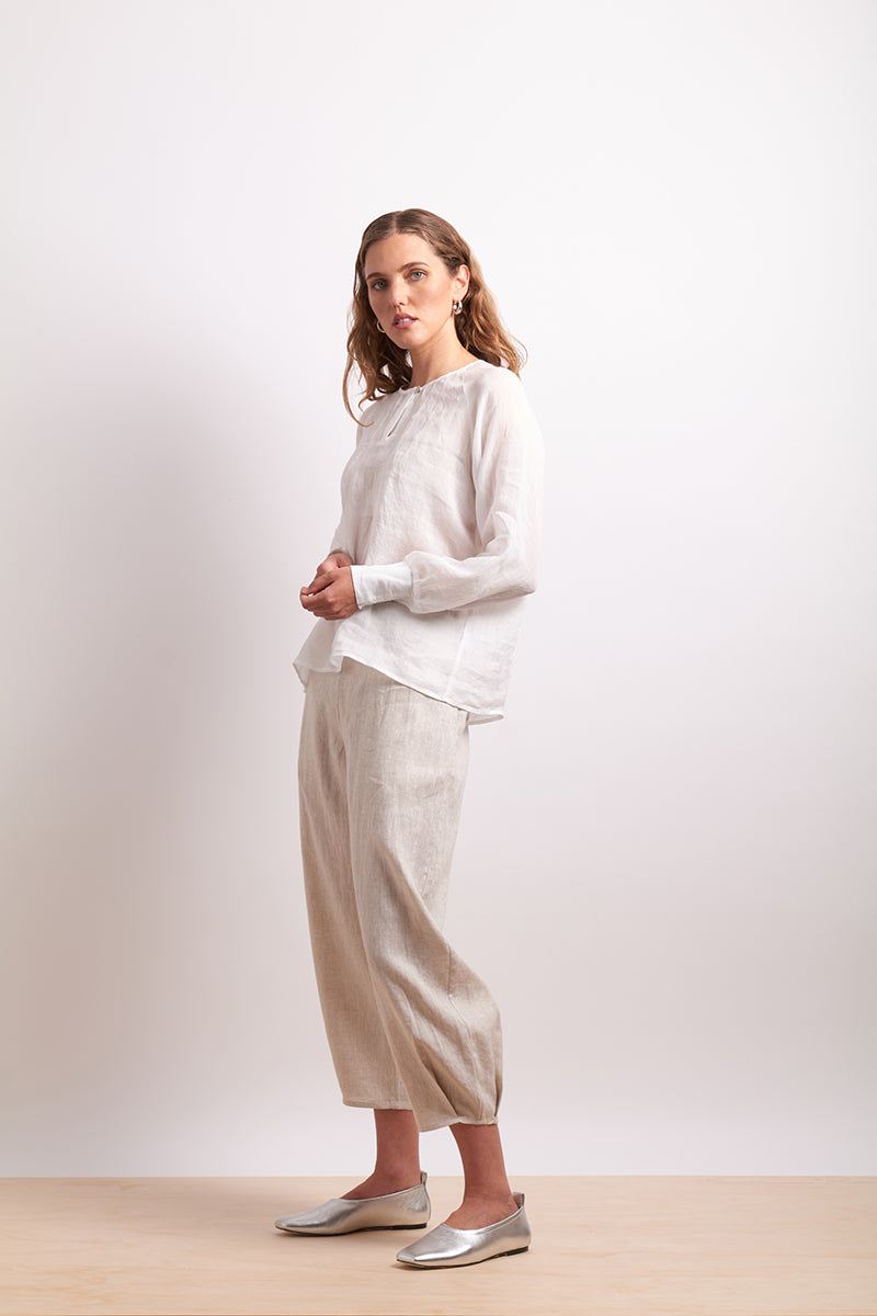 Neris Pin Tuck Blouse