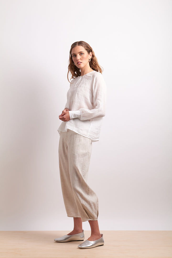 Neris Pin Tuck Blouse
