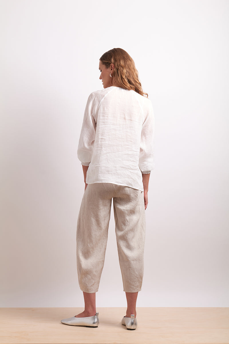 Neris Pin Tuck Blouse