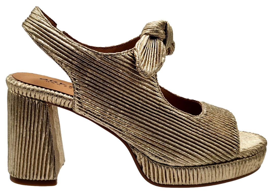 Bresley Syclone Gold Heels