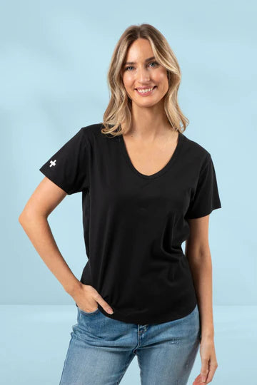 Stella + Gemma Villa V Neck tee