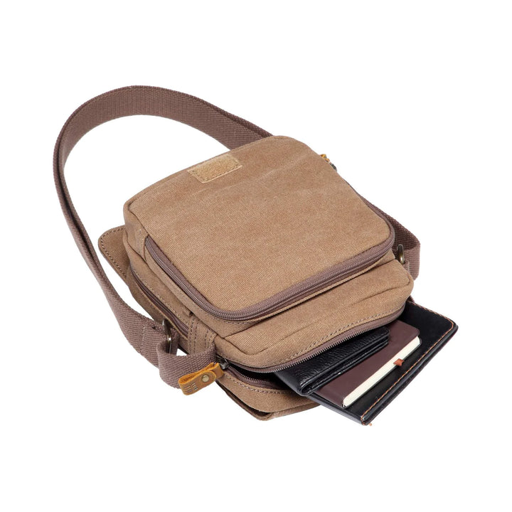 Troop Classic Small Zip Front Cross Body Bag