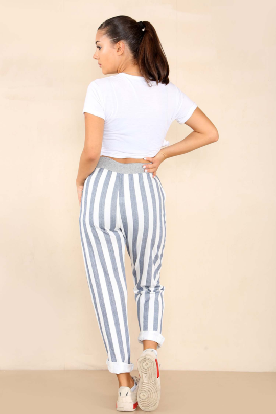 Beau Denver Wide Stripe Trousers