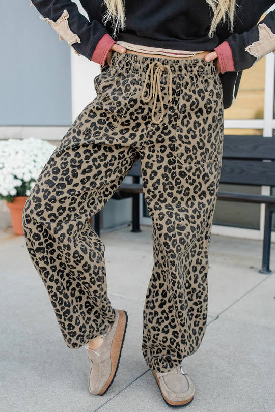 Beau Jungle Queen Drawstring Denim Pants