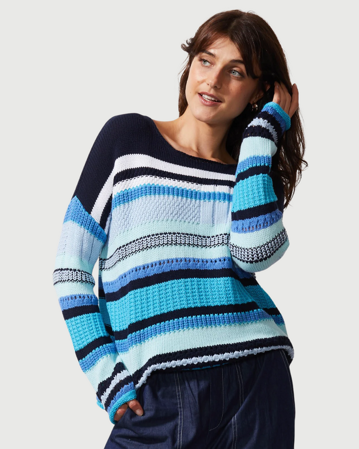 Zaket & Plover Chunky Cotton Jumper