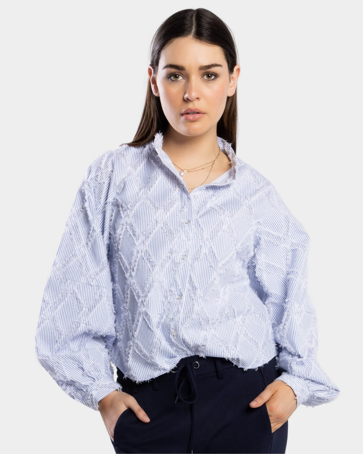 drama the label Fray Shirt