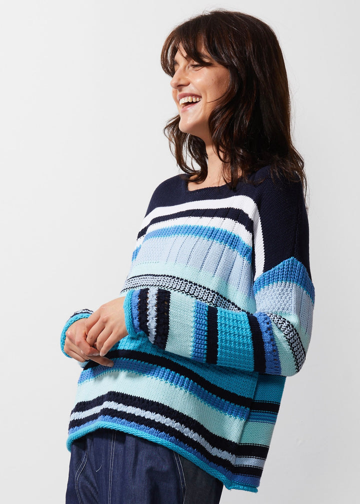 Zaket & Plover Chunky Cotton Jumper