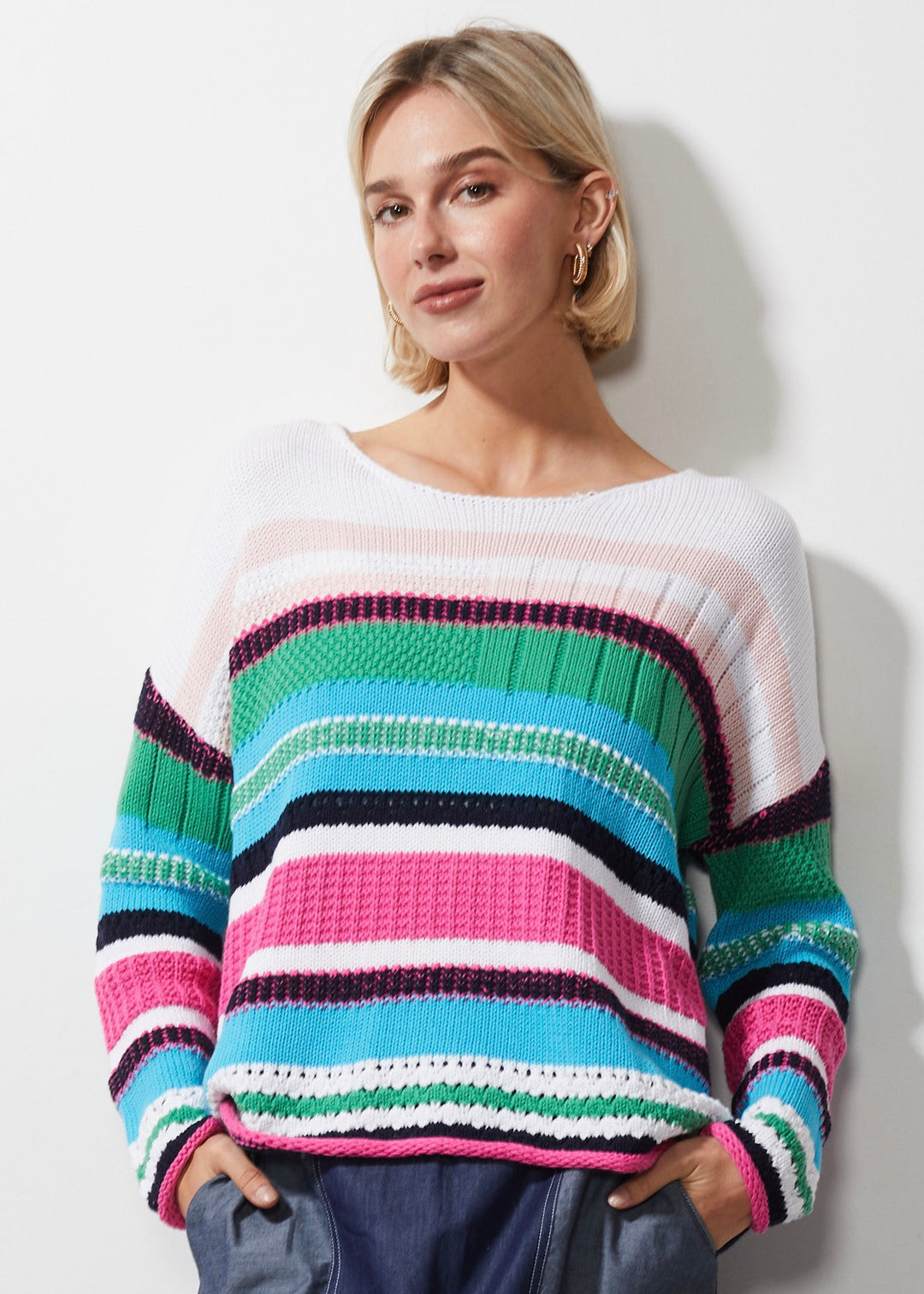 Zaket & Plover Chunky Cotton Jumper