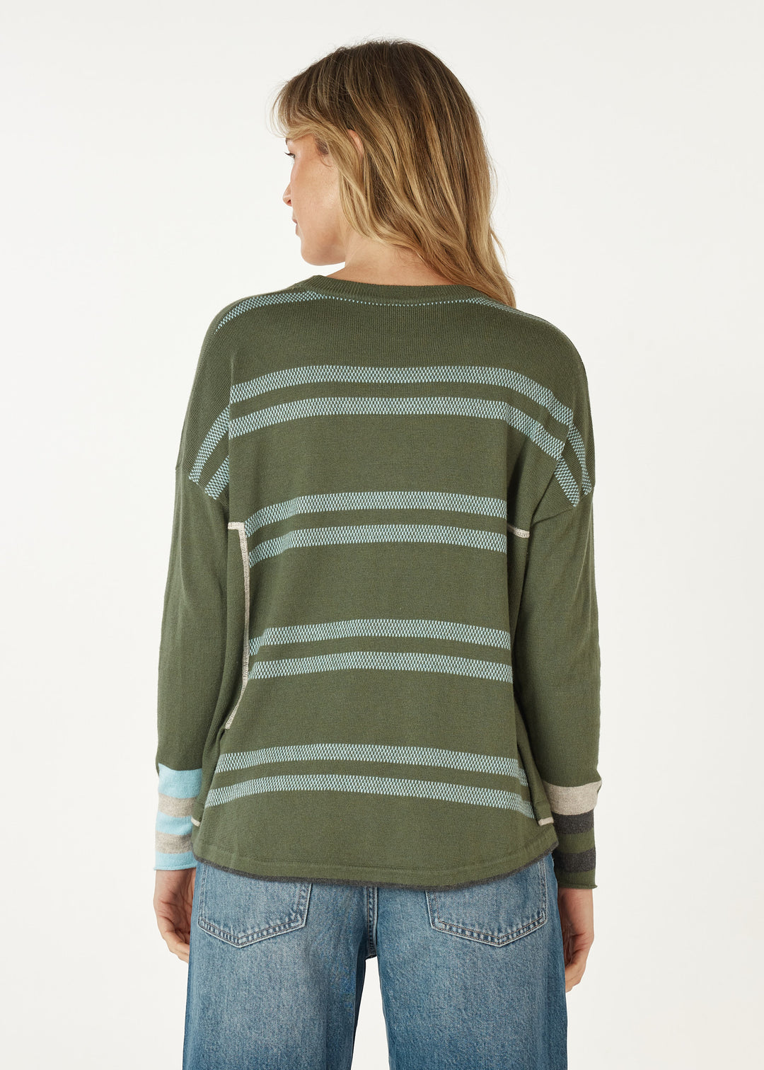 Zaket & Plover Birdseye Trim Jumper