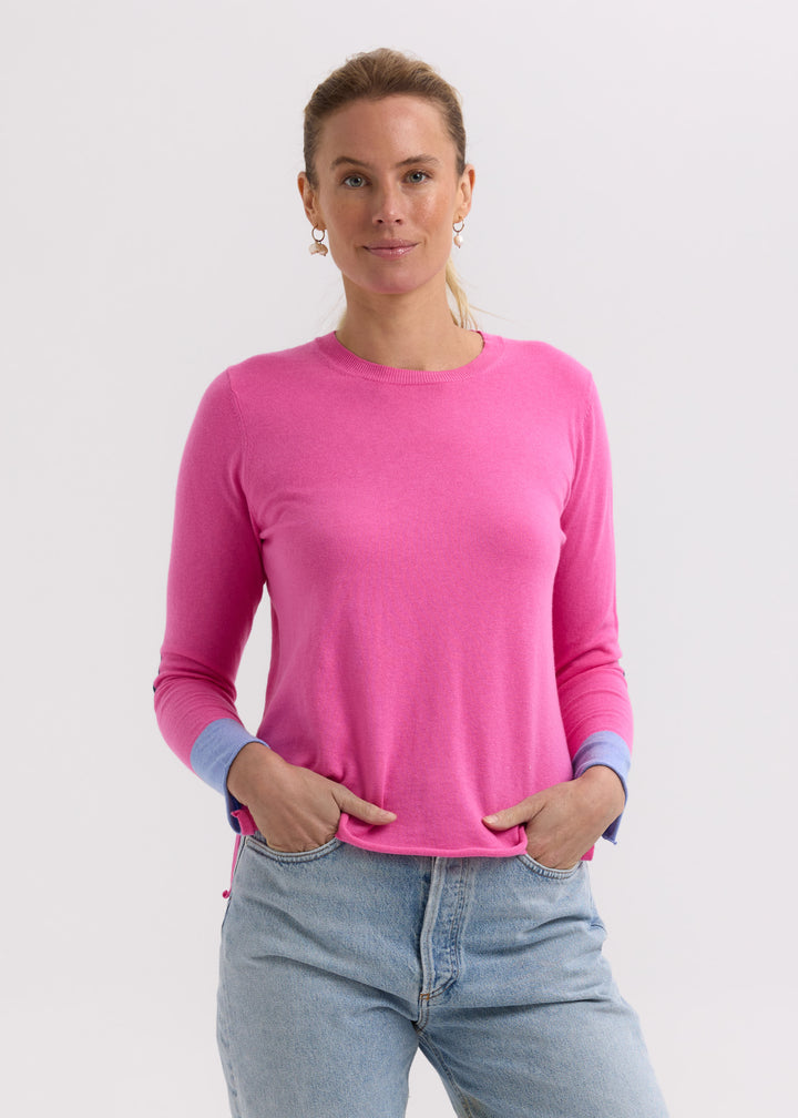 Zaket & Plover Elbow Patch Jumper